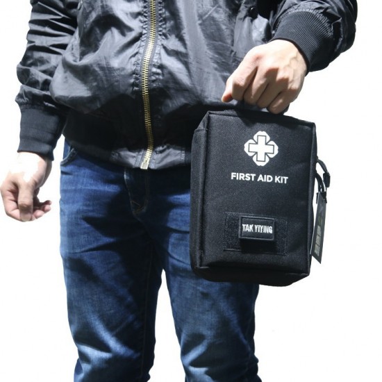 Outdoor Products Multifunctional First Aid Medical Kit, Multi-layer Compartment Storage, Car, Outdoor & Home Universal Hanging Bag