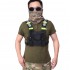 Outdoors Hip Hop Street Tactical Functional Multi-Pocket Vest Bag Trendy Reflective Vest