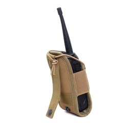 Outdoor Multifunctional Portable Walkie-Talkie Bag, Waist/Chest Rack, Quick-Retrieval Design, MOLLE System Compatible