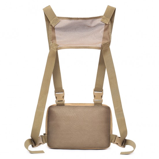 Outdoor Products Multifunctional Shoulder Bag Hanging Bag Large Capacity Portable Storage Bag Hiking Camping Cycling Dedicated Bag