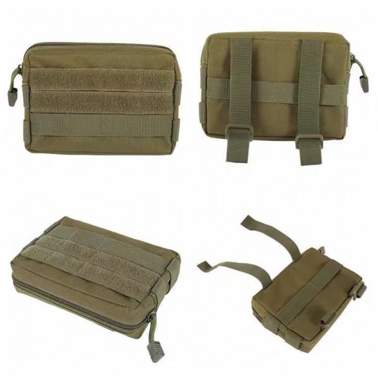 Outdoor Products Casual Tactical Small Bag with Buckle Backpack Accessory Bag Tool Bag Magic Fur Multifunctional Bag