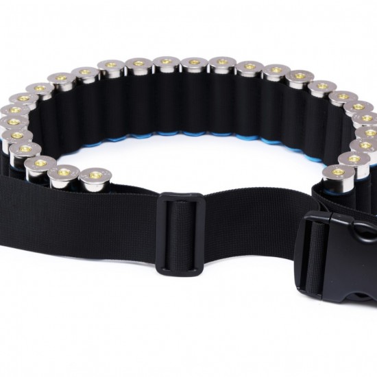 Outdoor Products 29 Compartment Quick-Retrieval Shotgun Ammunition Belt Tactical Belt Adjustable Waist Circumference MOLLE Compatible