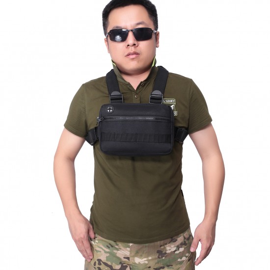 Outdoor Products Multifunctional Tactical Chest Pack Outdoor Travel Cycling Sports Vest Bag Training Bag