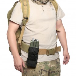 Outdoor Travel EDC Water Bottle Bag, Walkie-Talkie Bag, Elastic Band Bag, Tactical Secondary Bag, Key Waist Belt