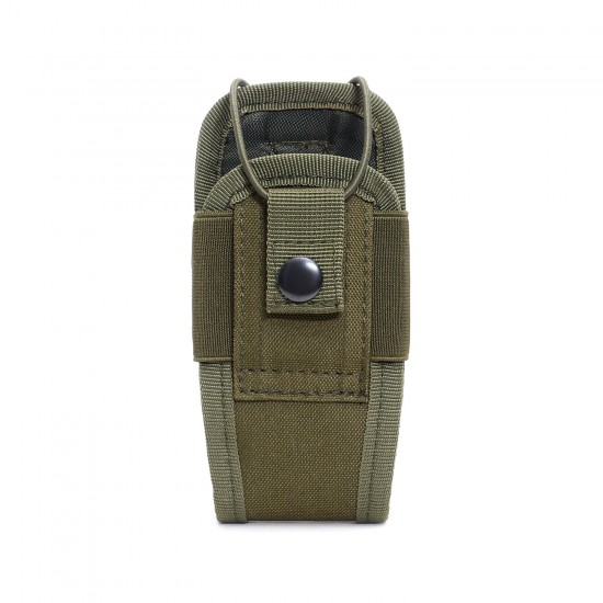 Outdoor Multifunctional Portable Walkie-Talkie Bag, Waist/Chest Rack, Quick-Retrieval Design, MOLLE System Compatible