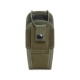 Outdoor Multifunctional Portable Walkie-Talkie Bag, Waist/Chest Rack, Quick-Retrieval Design, MOLLE System Compatible