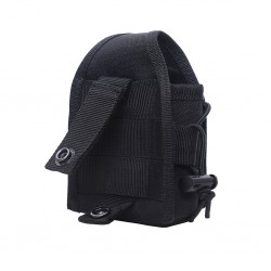 Outdoor Professional Tactical Walkie-Talkie Waist Bag, MOLLE System Compatible, Security Patrol Portable Radio Waist Bag