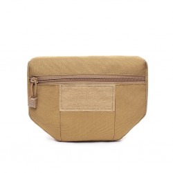 Outdoor Products Tactical Vest Extension Bag, Extendable Bag, Lower Abdomen Bag, Multifunctional Velcro, Cross-Border Hot Selling Small Bag