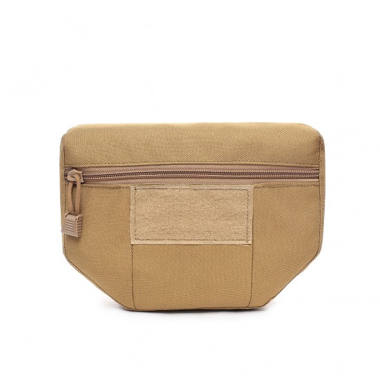 Outdoor Products Tactical Vest Extension Bag, Extendable Bag, Lower Abdomen Bag, Multifunctional Velcro, Cross-Border Hot Selling Small Bag