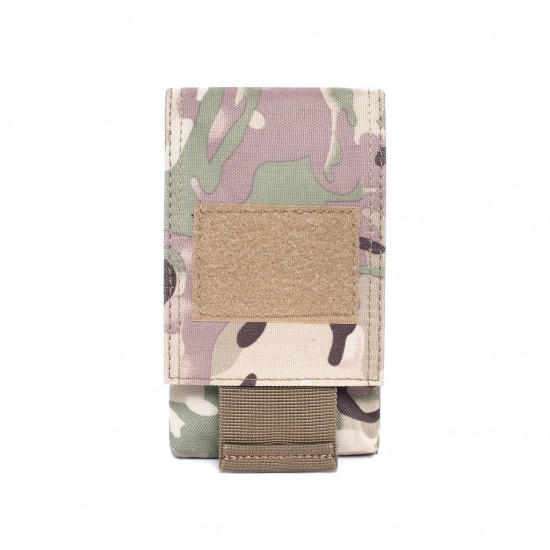 Outdoor Tactical MOLLE Cigarette Case Bag Military Fan Multifunctional Hanging Bag Quick-Retrieval Storage Cover Waist Phone Bag