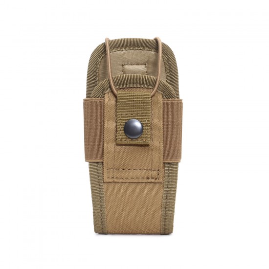 Outdoor Multifunctional Portable Walkie-Talkie Bag, Waist/Chest Rack, Quick-Retrieval Design, MOLLE System Compatible