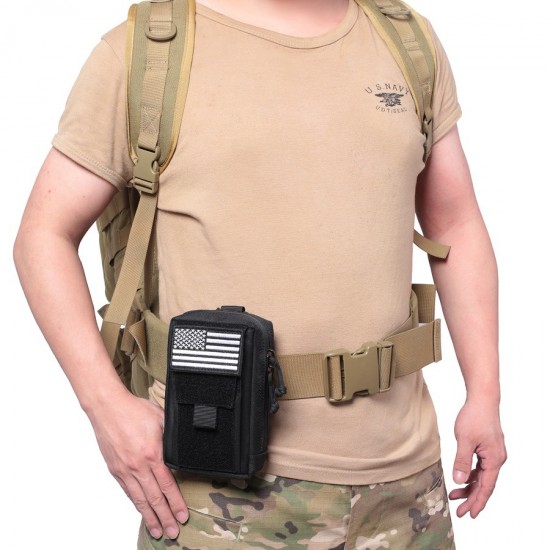 Outdoor Multifunctional Outdoor Mobile Phone Molle Small Pouch, Running Sports Military Enthusiast Accessory Bag