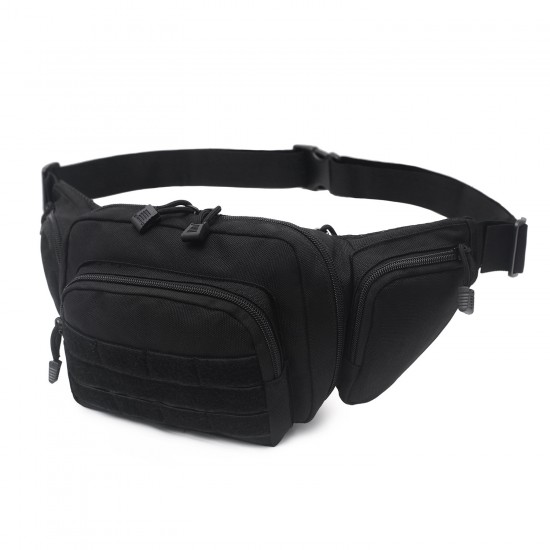 Outdoor Tactical Crossbody Bag/Waist Bag, Multifunctional Concealed Tool Bag, Quick-Retrieval Design, Training Emergency Kit